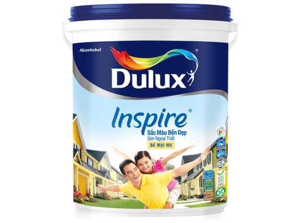 Dulux Inspire Z98 ngoài bề mặt mờ