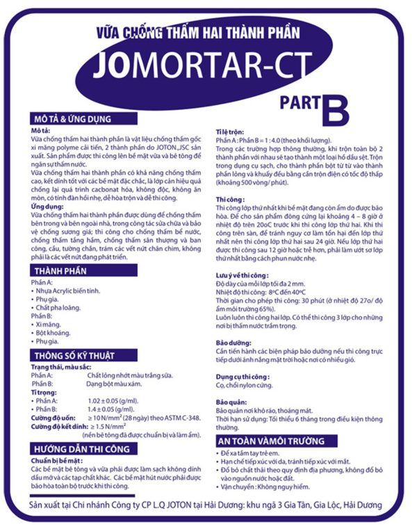 Joton Jomortar-CT