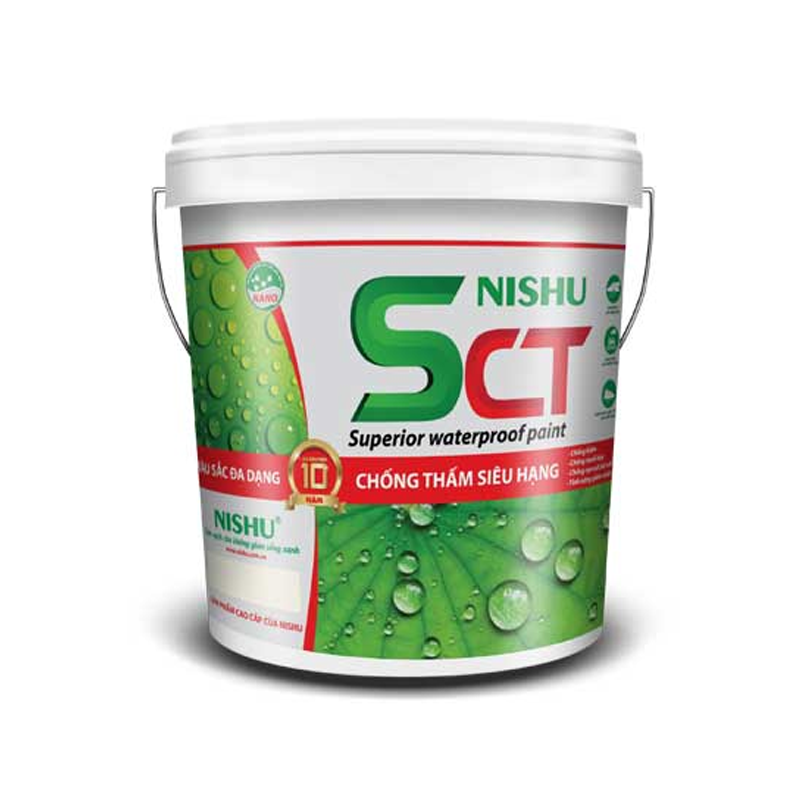 NISHU SCT CHỐNG THẤM MÀU